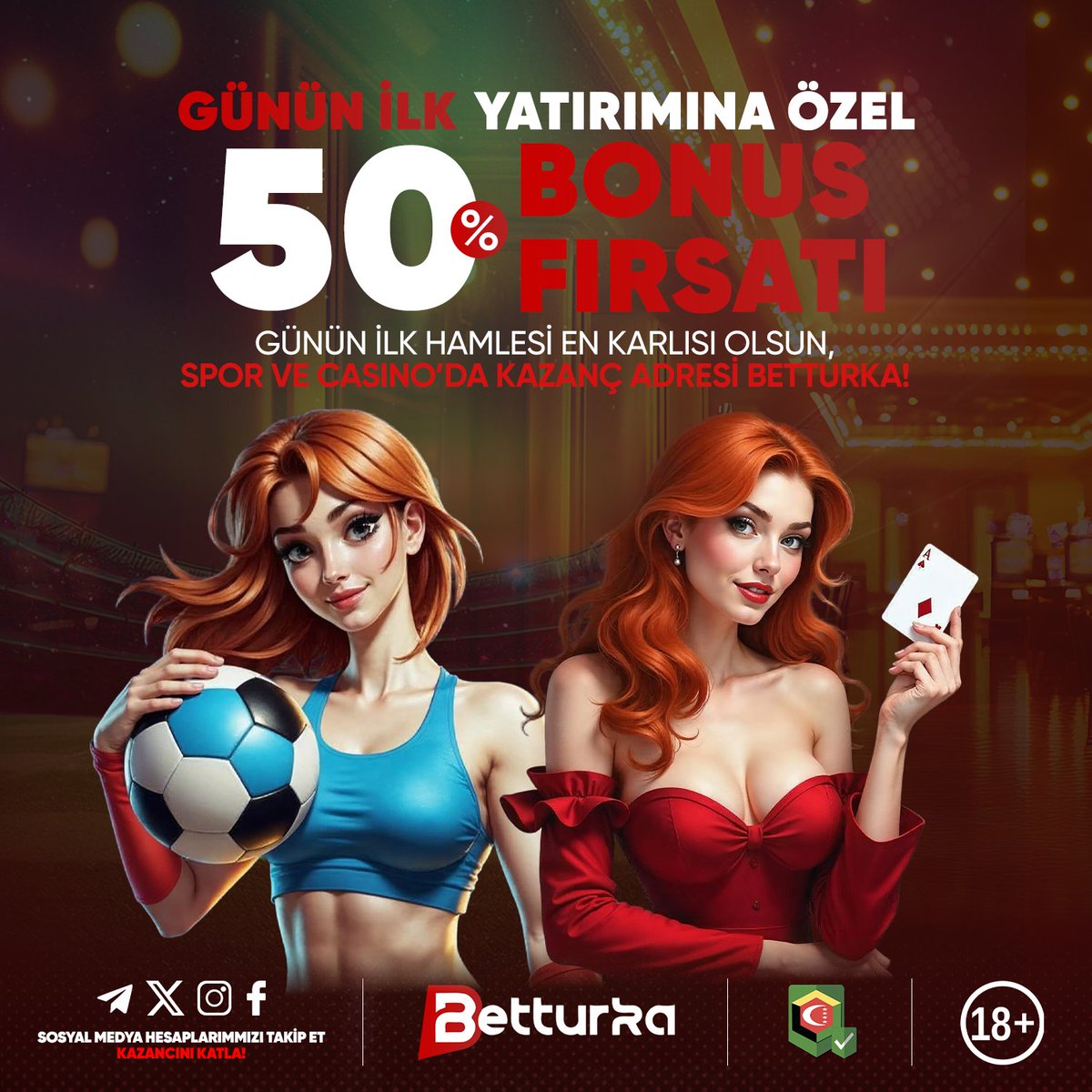 İlk Yatırımına Özel 

😍% 50 Bonus Fırsatı ❣️

 ⛅️Günün En Kazançlı Hamlesi Seninle Başlasın 

 Bahisse Zirve Burada Oynanır!

🍒Casinoysa Kazanç Burada Başlar!

 BetTurka'da Her Gün Özel 
 
🌐BetTurka Giriş (t.ly/Bturkagiris)