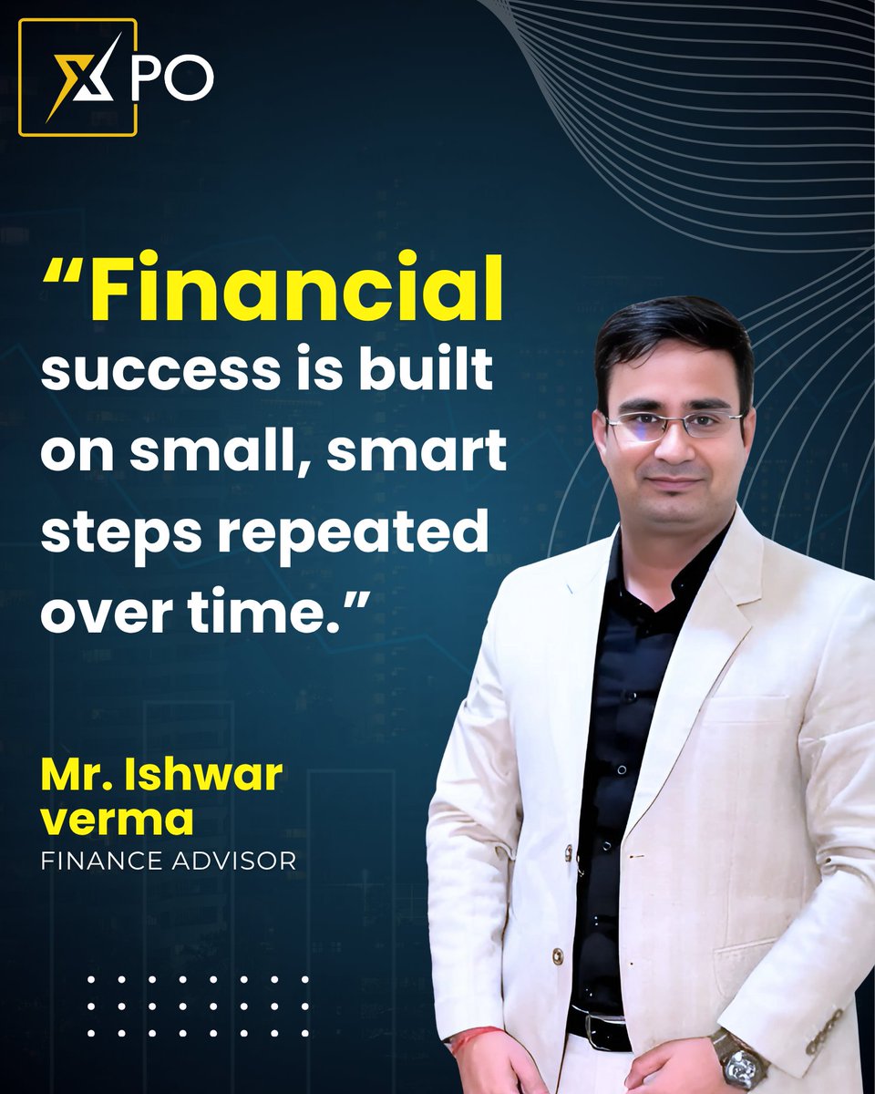 ishwarvarma9900's tweet photo. Big results come from small, consistent actions.
Financial success isn’t built overnight—it’s created by taking smart, steady steps every single day.
:
#SmartInvesting #ishwarverma #wealthcreationjourney #ConsistentGrowth #FinancialSuccess #moneymindset #ilovexpo https://t.co/5AA1tr4mHt