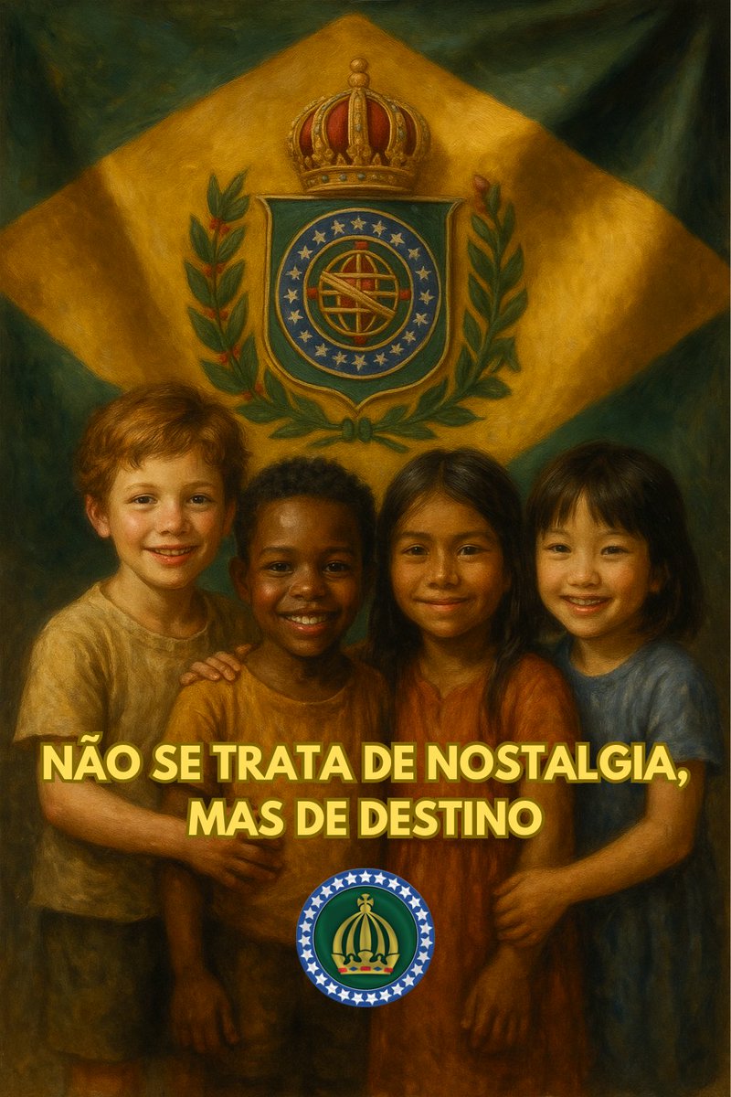 Não é um novo Brasil que falta nascer, é o verdadeiro que precisa despertar.
Precisa apenas recordar o que o fez grande: a Fé, a Honra e o Amor à sua própria História.
Quando lembrar quem é, voltará a erguer-se com a dignidade de um Império que jamais desapareceu.