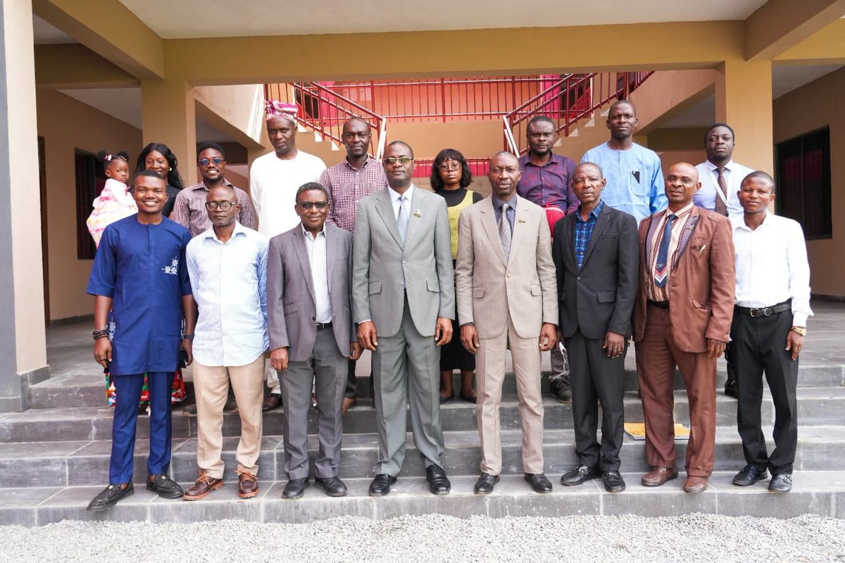 tech_uofficial's tweet image. TECH-U COMPLETES AND HANDS OVER NEW LABORATORY AND WORKSHOP BUILDING

Tech-U has completed and handed over the new Laboratory and Workshop Building under the 2023 Annual Intervention Project. The VC described it as a remarkable feat and the first completed project in his tenure.