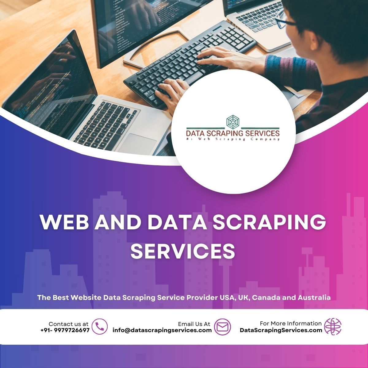 _datascraping's tweet image. Datascrapingservices.com is your trusted source for scalable data extraction solutions. We turn data challenges into growth opportunities so you can outshine your competition. Start transforming today. Contact info@datascrapingservices.com.  #TrustedDataSource #ScalableSolutions