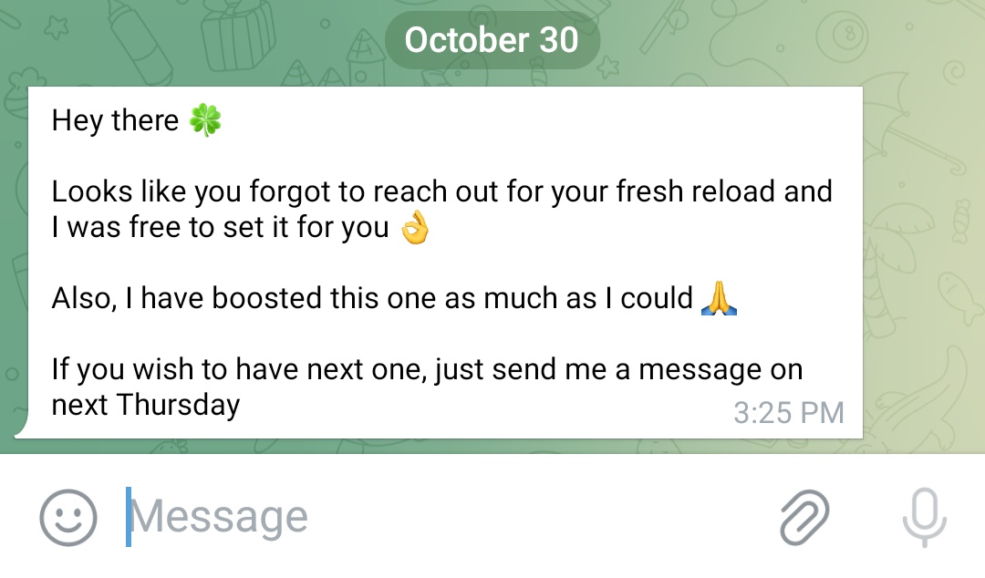ONEX_Stake's tweet image. Haven’t contacted my VIP host for 7 days…
And guess what — they reached out first and dropped me a bonus 😭💸

Crazy Stake VIP host 🤯

Do you have a VIP host too? 👀

#Stake #StakeVIP #VIPhost