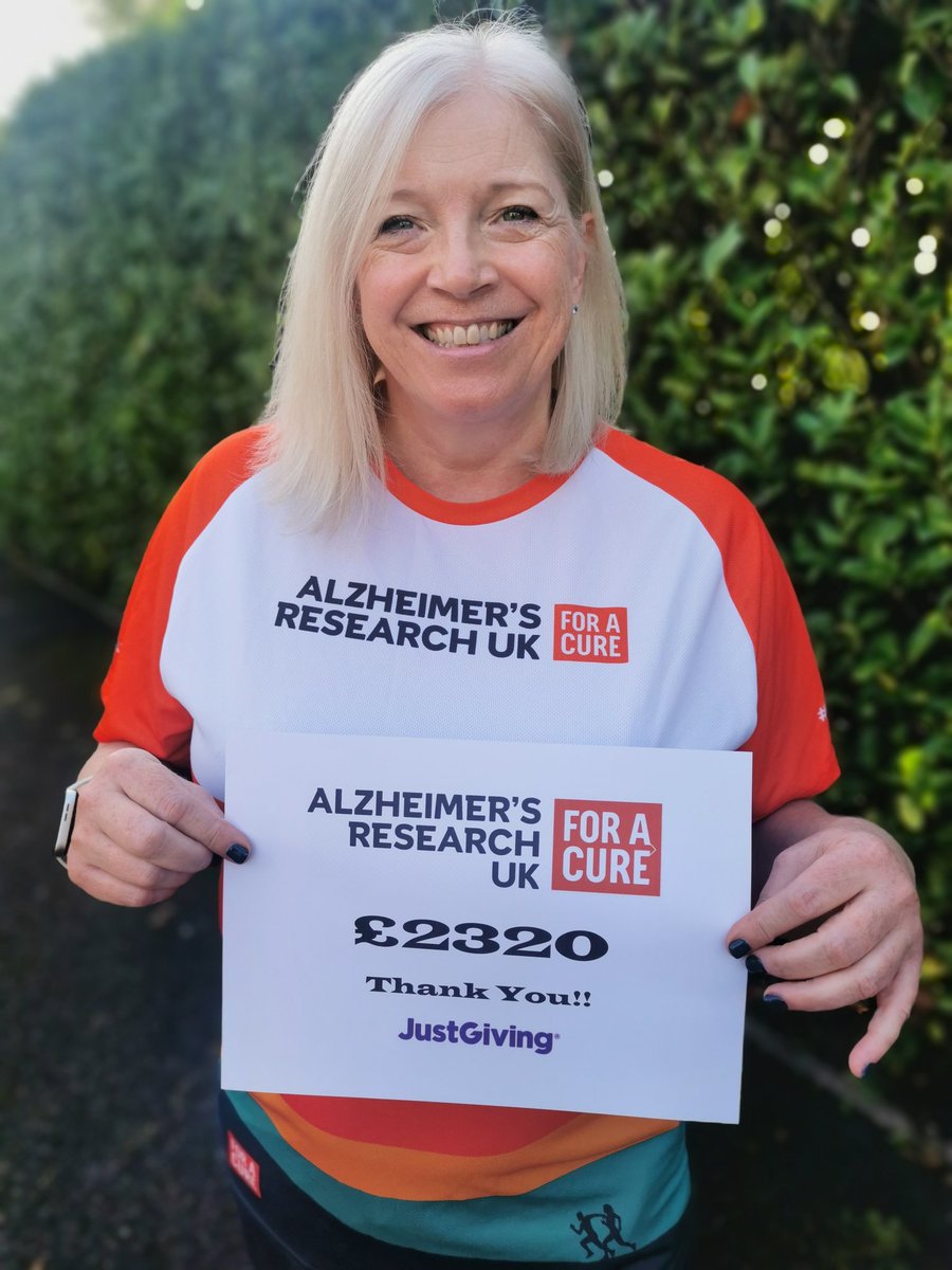 kevinkingradio's tweet photo. So proud of my beautiful Jane. Set her initial target at a modest £150 
Smashed the 100 miles with two days to spare ❤️
#Alzheimers @AlzResearchUK https://t.co/F4JMpyPXSm