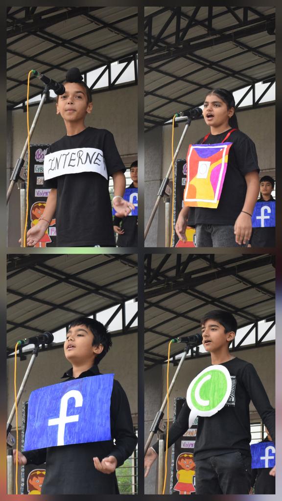 STSWSRAJGOMAL's tweet image. 🚀💻 Celebrating Internet Day! 💻🚀
Young innovators of Grade 5B at STS World School presented a powerful special assembly on the world of the Internet — its wonders, its uses, and responsible surfing! 🌐✨
Smart minds, smart clicks, safer future! ✅
#InternetDay #STSWorldSchool