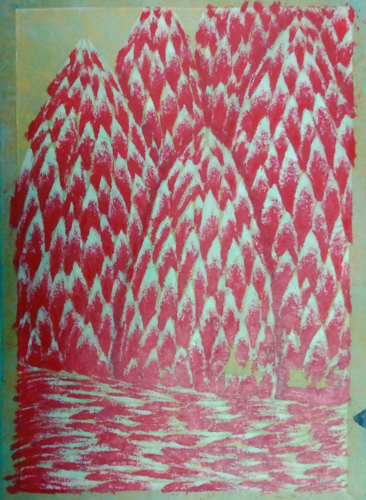 版画 ペーパースクリーン 大場正男 絵画 ペーパースクリーン 版画 「くし・2」 額付き