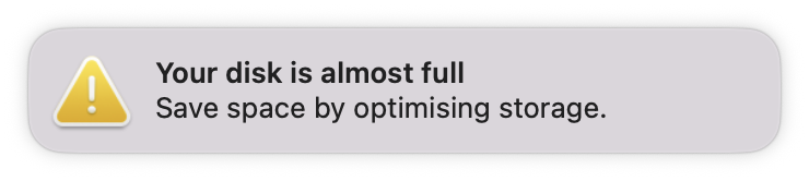 I'm paying for iCloud and Dropbox, plus I have external storage. How to say differently "Fuck you <a href="/Apple/">Apple</a>"?