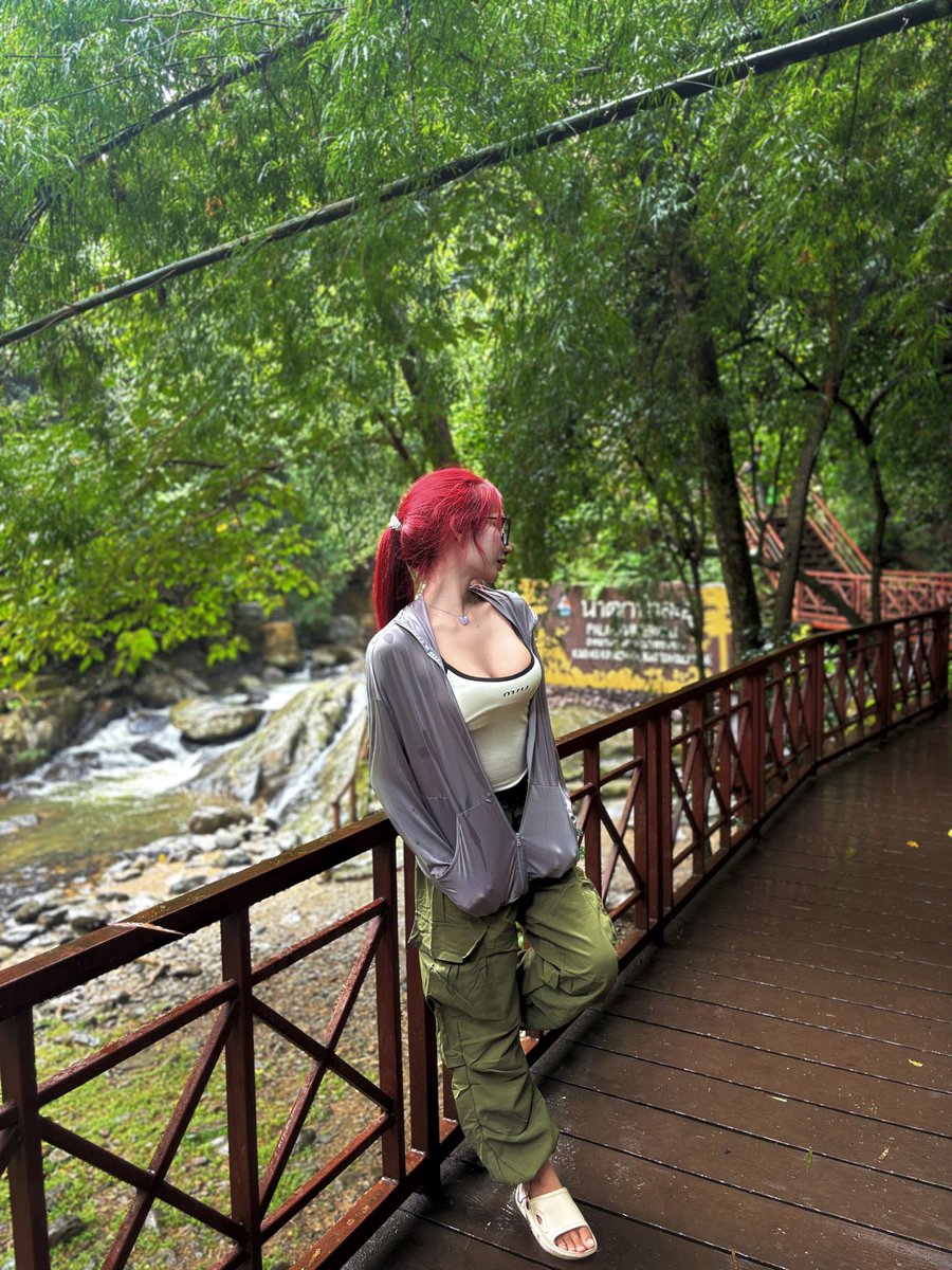 Outdoor ⛰️👱🏻‍♀️ #น้ำตกป่าละอู่ #หัวหิน