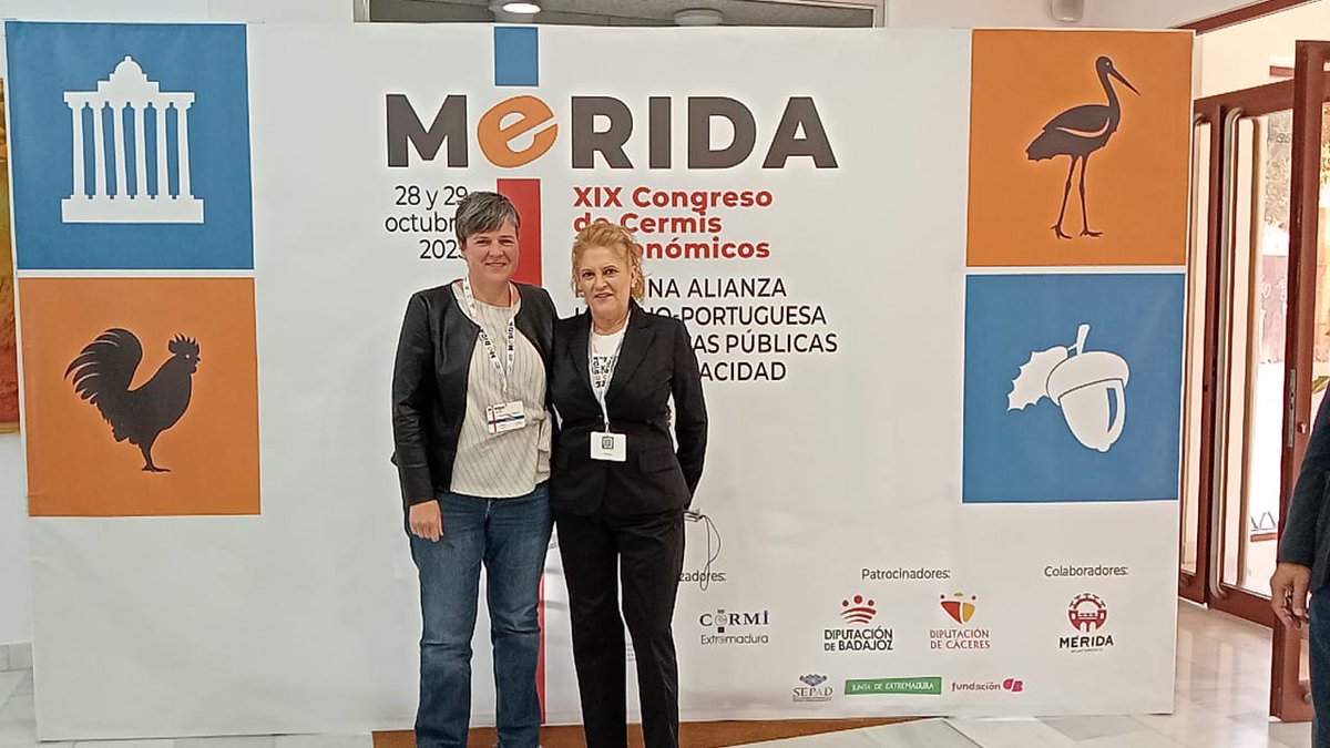🔵 Esta semana desde #CERMIN hemos estado en Mérida en el XIX Congreso de #Cermisautonómicos, reforzando nuestro compromiso con la inclusión y la #AlianzaIbéricaPorLaDiscapacidad. 
Gracias <a href="/CermiExtremadur/">CERMI Extremadura</a>  por la acogida 👏
🔗cermin.org/el-xix-congres…