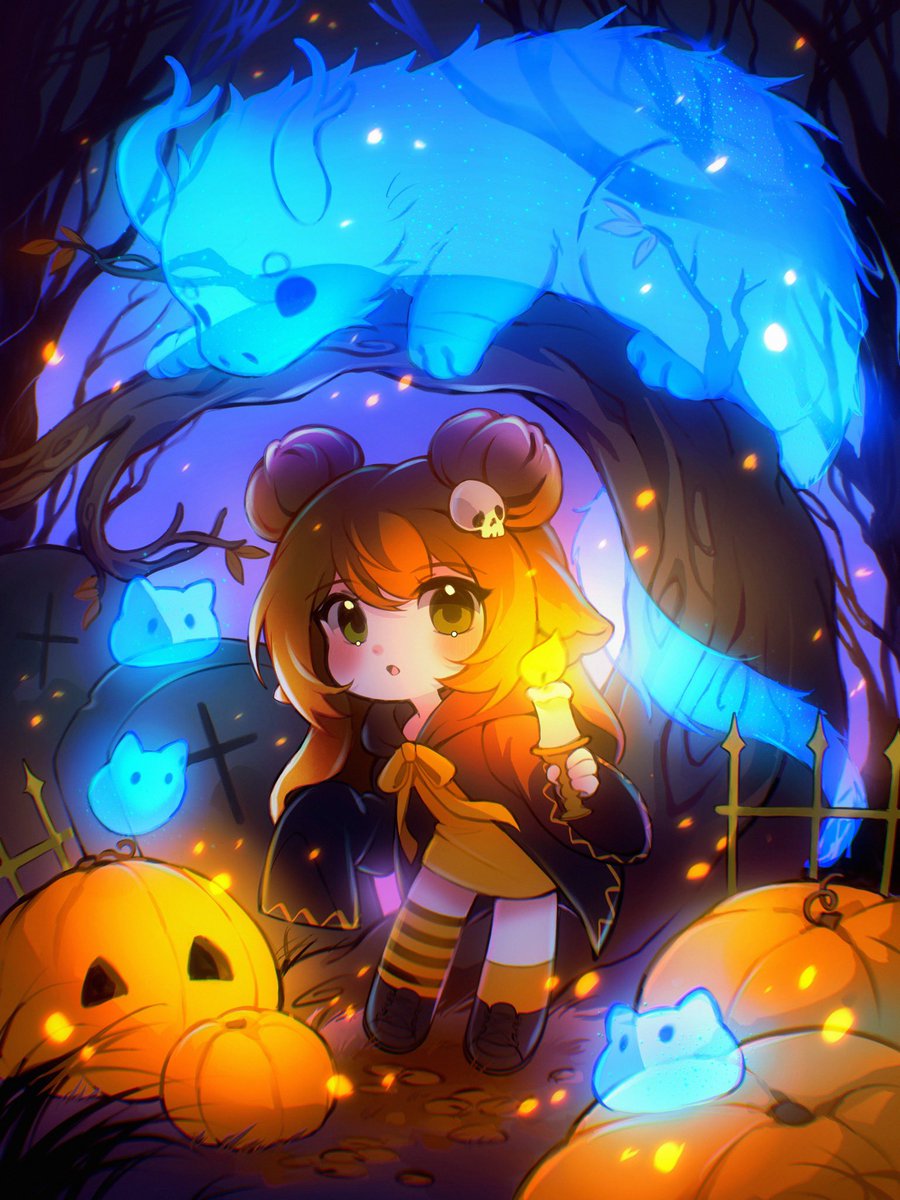 Halloween Commission für die liebe KiyowaVT 🎃🍂