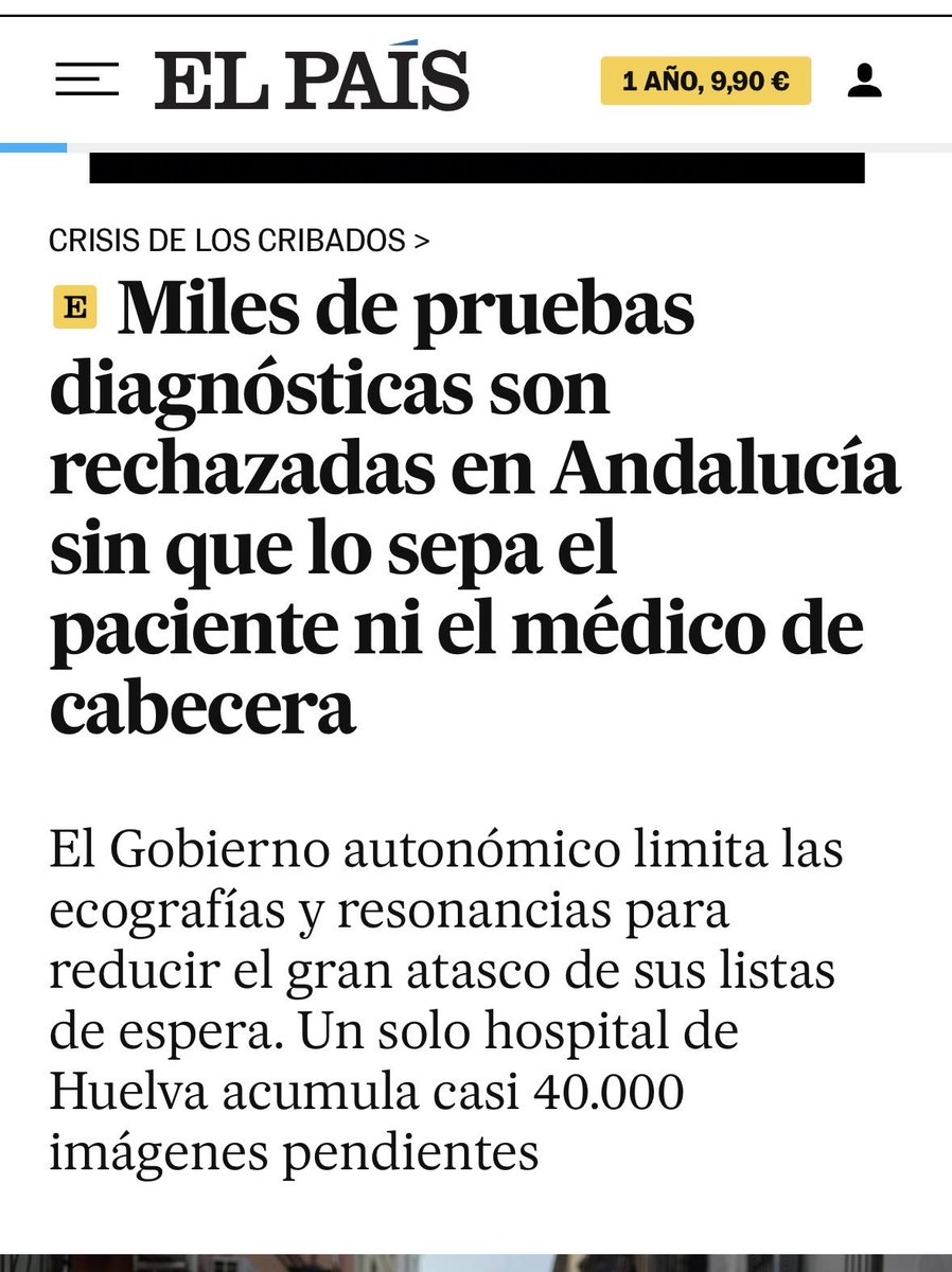 Da igual la salud de la población, lo importante es la estadística. Así apaña las listas de espera el gobierno de Moreno Bonilla. 

Esto es totalmente insoportable.