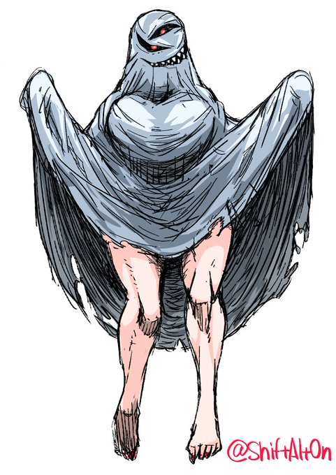 ハロウィーンモードの怪異さん 