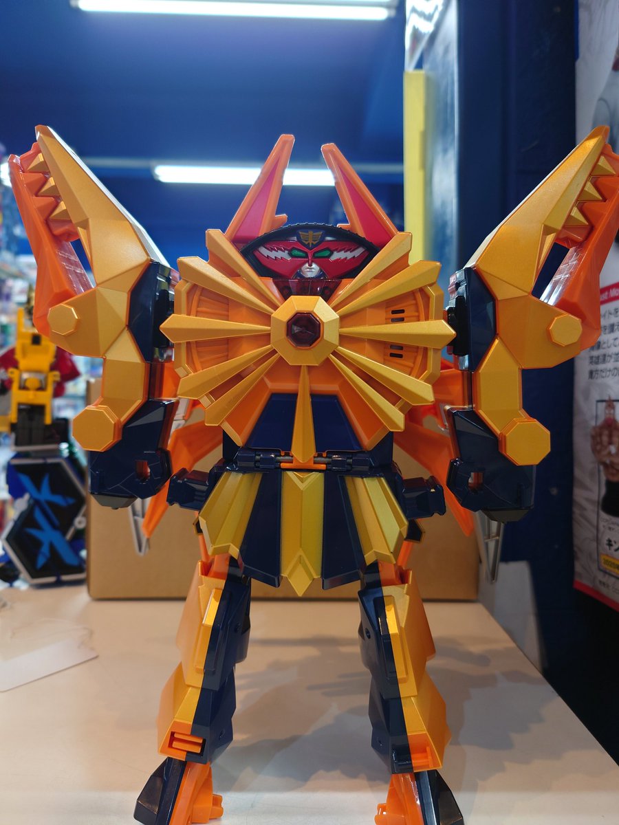 DXダイカイオー 現状品で入荷しました！ エビから変形するのは衝撃的