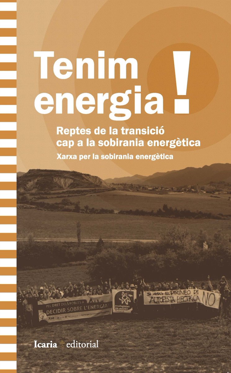 📖 Encara no has llegit “Tenim Energia”?

És el resultat de la intel·ligència col·lectiva de la Xarxa per la sobirania energètica. 📚 Hi trobaràs lluites, propostes i models que posen la vida al centre.

🌱 Si volem un futur just, comencem per l’energia!

f.mtr.cool/cmhztyyvjl
