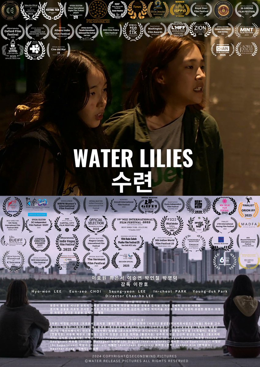 Hoy en el Maresme Film Festival <a href="/MaresmeFilmFest/">MaresmeFilmFestival</a> proyección de la película surcoreana: Water Lilies (수련)
📅Jueves 30 de octubre a las 19:00h
📍Akira Cineclub, Sant Pol de mar
🎟️entradas a la venta en taquilla
#MIFF2025
Más información:
bit.ly/3Jt1GBW