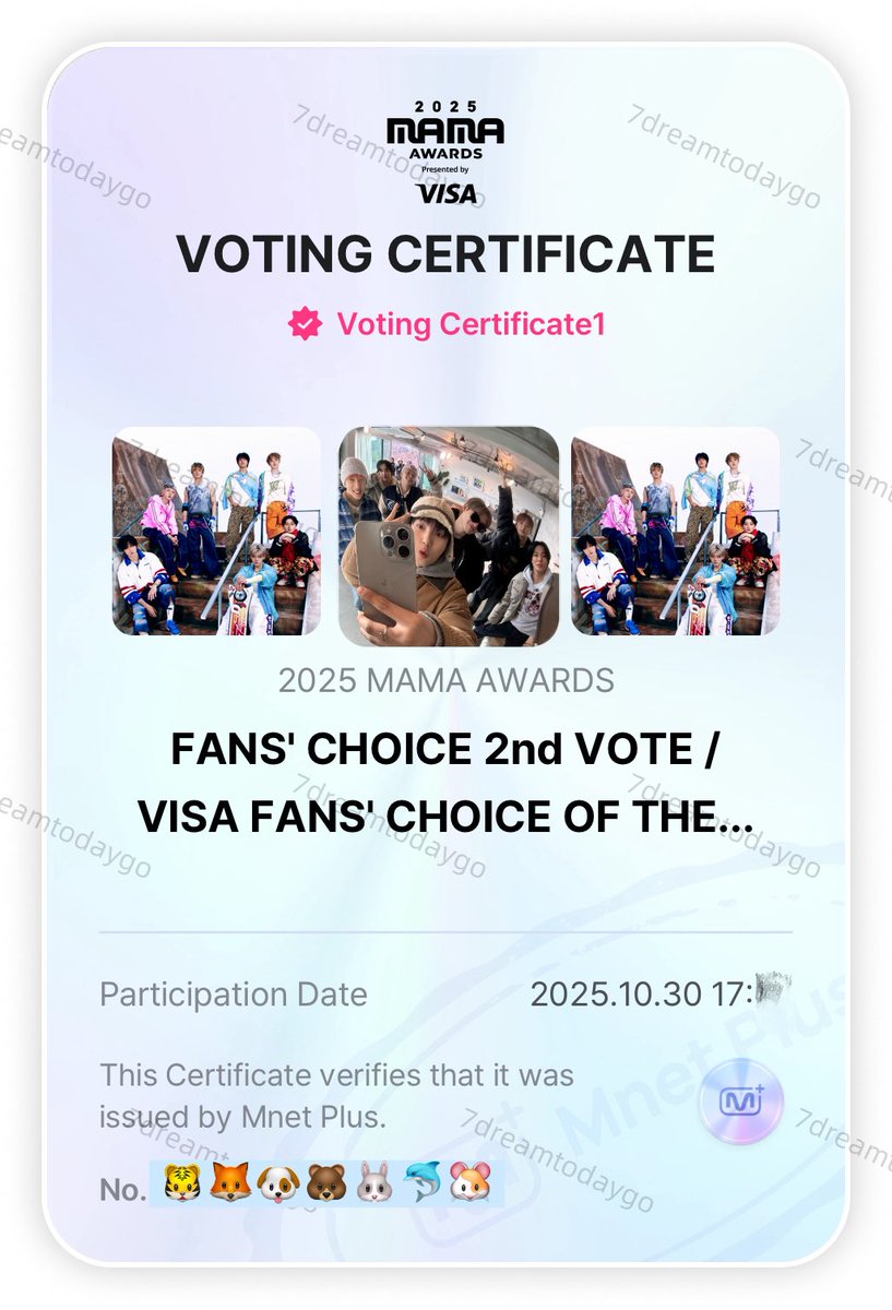7dreamtodaygo's tweet image. 📢❗️FANS' CHOICE 2nd VOTE และ VISA FANS’ CHOICE OF THE YEAR เปิดโหวตรอบ 2 แล้วนะคะ อยากเชิญชวนดรีมเส้น/ชีจือนี่ทุกท่านมาช่วยกันโหวตให้น้องดรีมกันเยอะ ๆ นะคะ ปีนี้ก็มาเอารางวัลมาให้น้องดรีมกันอีกกันค่ะ 🩵!(•̀ᴗ•́)و ̑̑

#NCTDREAM #2025MAMAVOTE