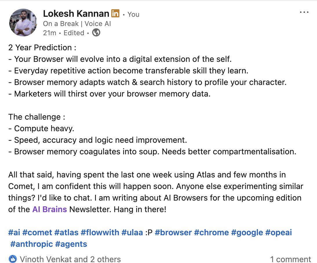 Lokesh Kannan tweet media