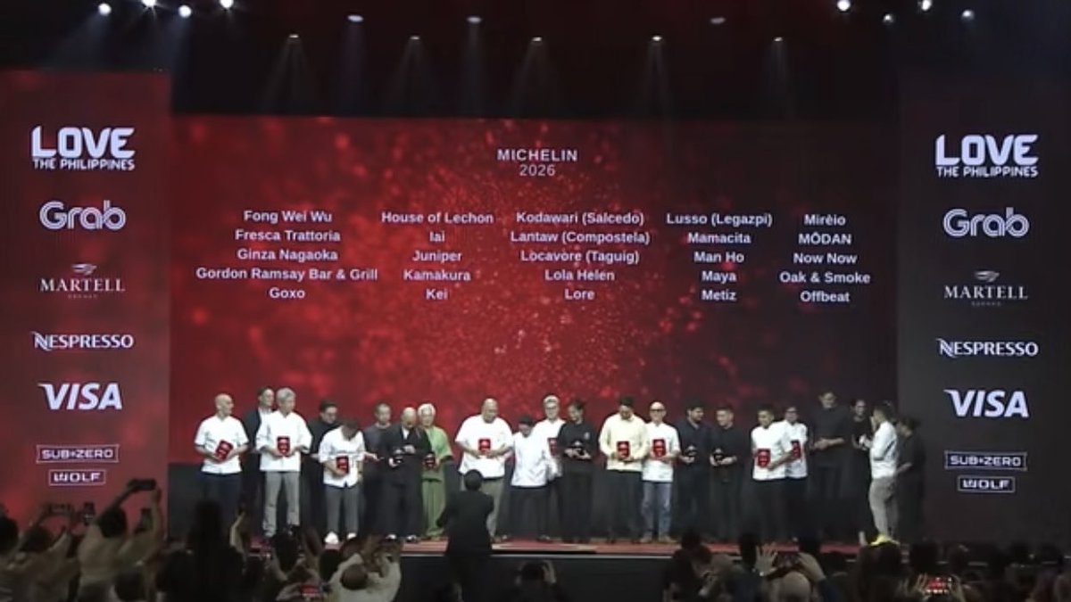 newswatchplusph's tweet image. MICHELIN IS HERE 🇵🇭

LOOK: The Michelin Guide has announced its first-ever Philippine selection under the Michelin Guide Philippines 2026. 

The prestigious guide evaluated dining spots in Metro Manila, Cebu, Pampanga, Tagaytay, and Cavite, recognizing restaurants that meet its…