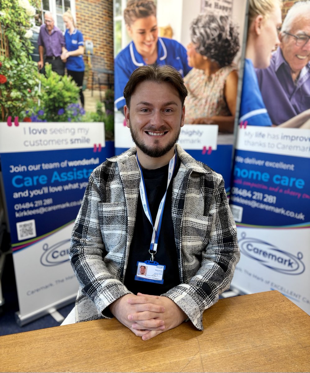This may be Dale Smee’s first job in homecare but, having previously worked in residential care, even after a short time in his new Care Coordinator role at Caremark Kirklees, he has already seen the positive benefits being at home has on our customers. ow.ly/5noy50Xkej3