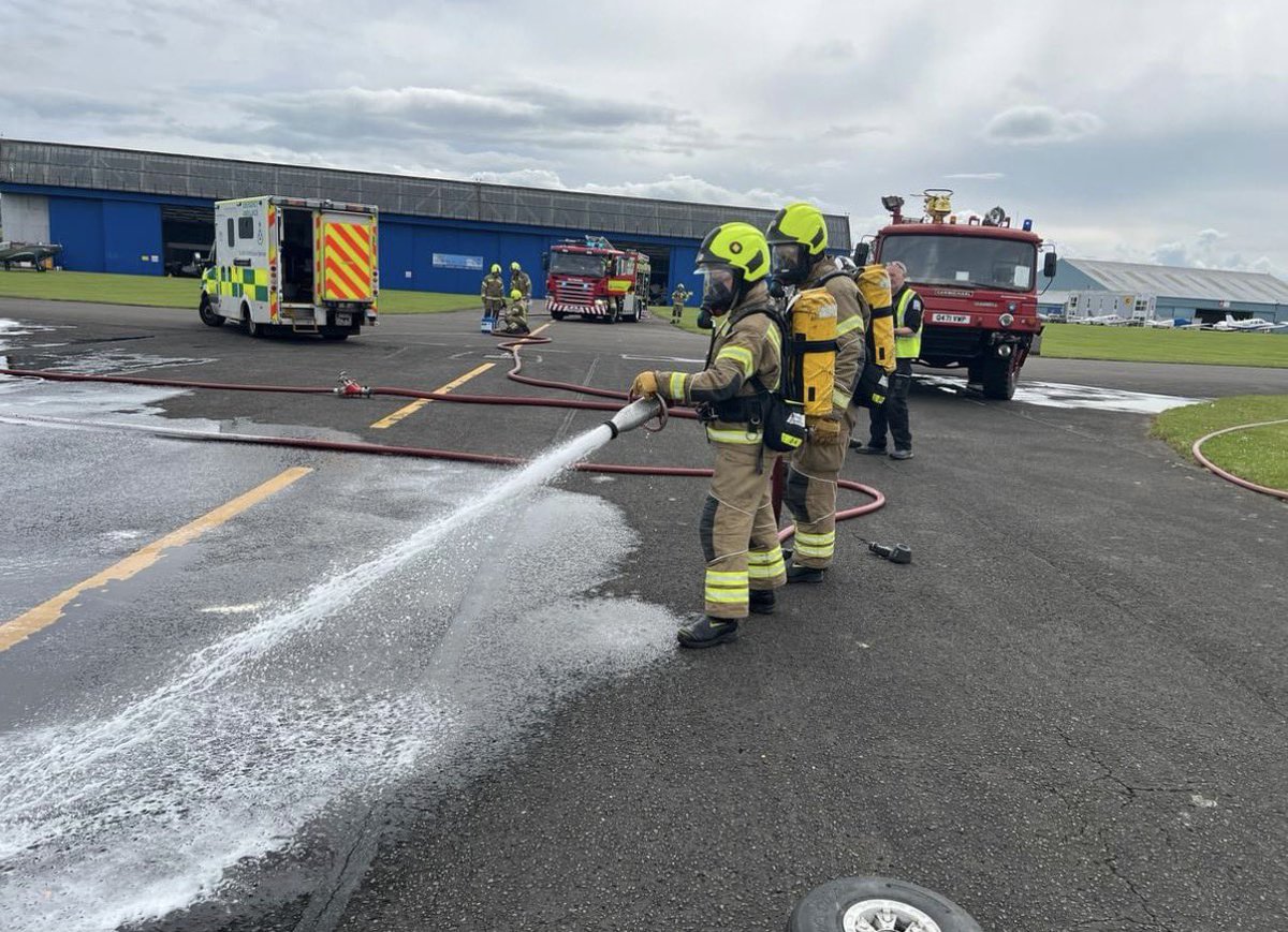 ACSAviation's tweet image. Today, Perth Airport is conducting a multi-agency emergency exercise with local fire, police and ambulance teams. These exercises help strengthen coordination, communication and readiness to ensure the highest standards of safety for everyone at the airport.