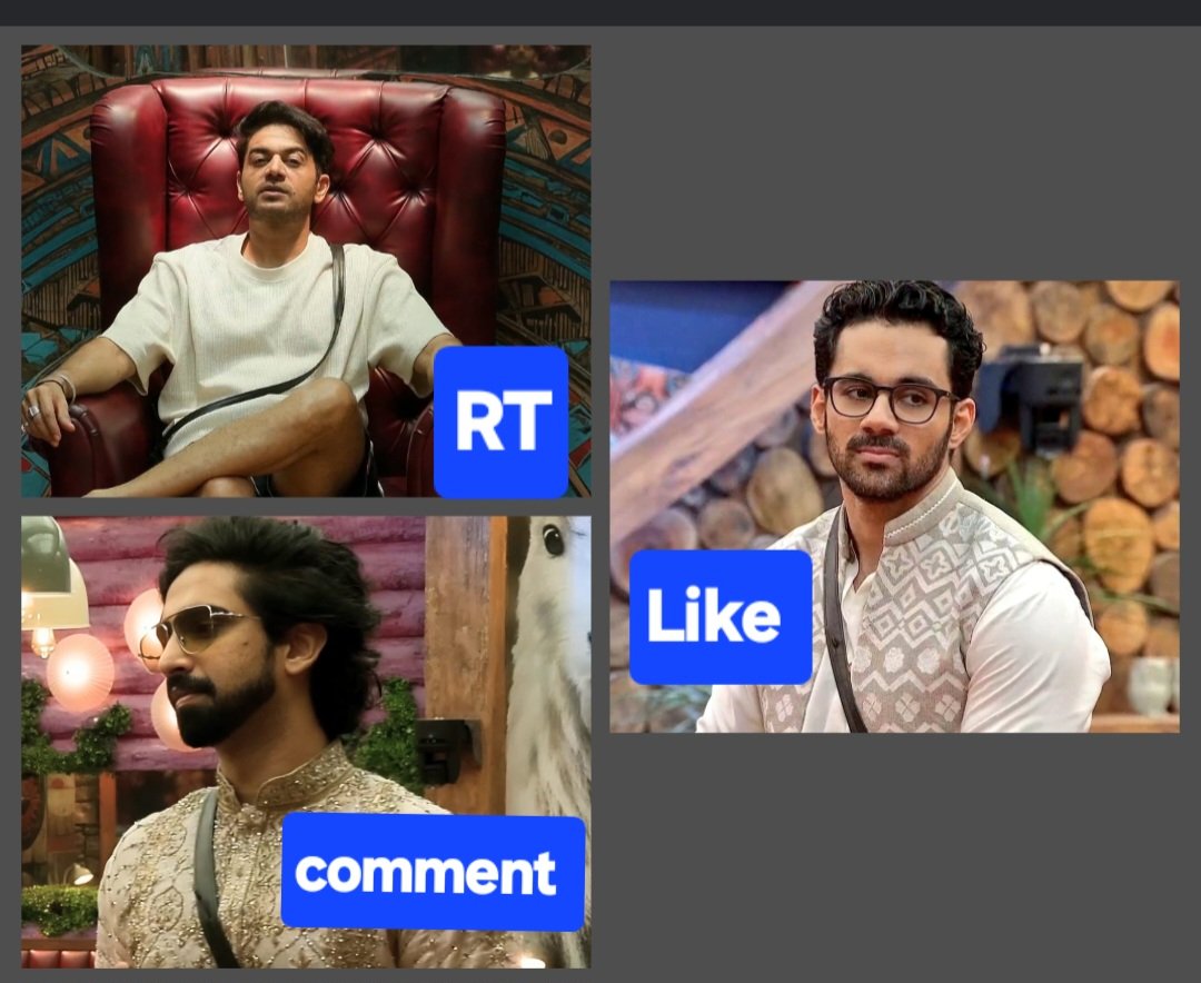Lets see fan Power
Are you active
Its 
#GauravKhanna 
#AbhishekBajaj 
#AmaalMallik 
Lets who will win?

#BiggBoss19 #BiggBoss #BB19