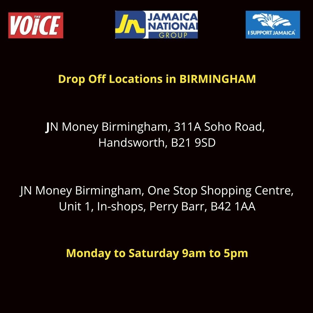 TheVoiceNews's tweet image. * NEW DROP OFF LOCATIONS ADDED IN NOTTINGHAM, BRIGHTON AND BIRMINGHAM**

🇯🇲 Hurricane Relief Appeal 🇯🇲

As part of ongoing hurricane relief efforts the Voice &amp;amp; @thejngroup are partnering with @foodforthepoorja to collect emergency supplies for vulnerable communities. 💚💛🖤

🛍️…