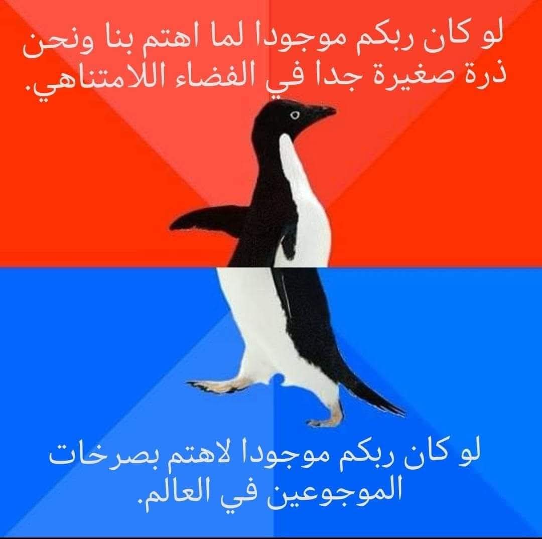 الشيئ وعكسه ، حصريا في الإلحاد