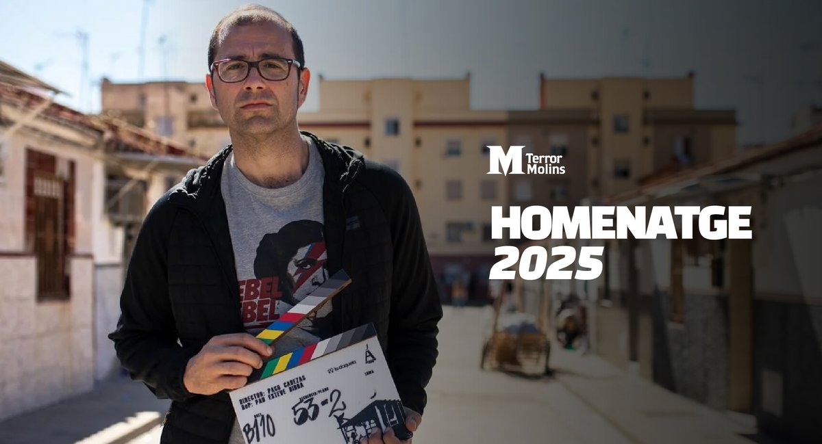 🏆🥳Homenatge 2025 per... 

Paco Cabezas un director que ha creuat gèneres i fronteres amb una mirada tan fosca com humana.
La seva trajectòria combina risc, estil i emoció. 

El festival reconeix així un creador que ha sabut reinventar el terror sense perdre la seva veu pròpia.