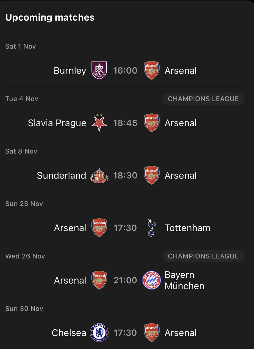 WelBeast's tweet image. How many wins do you see from this November run of fixtures?