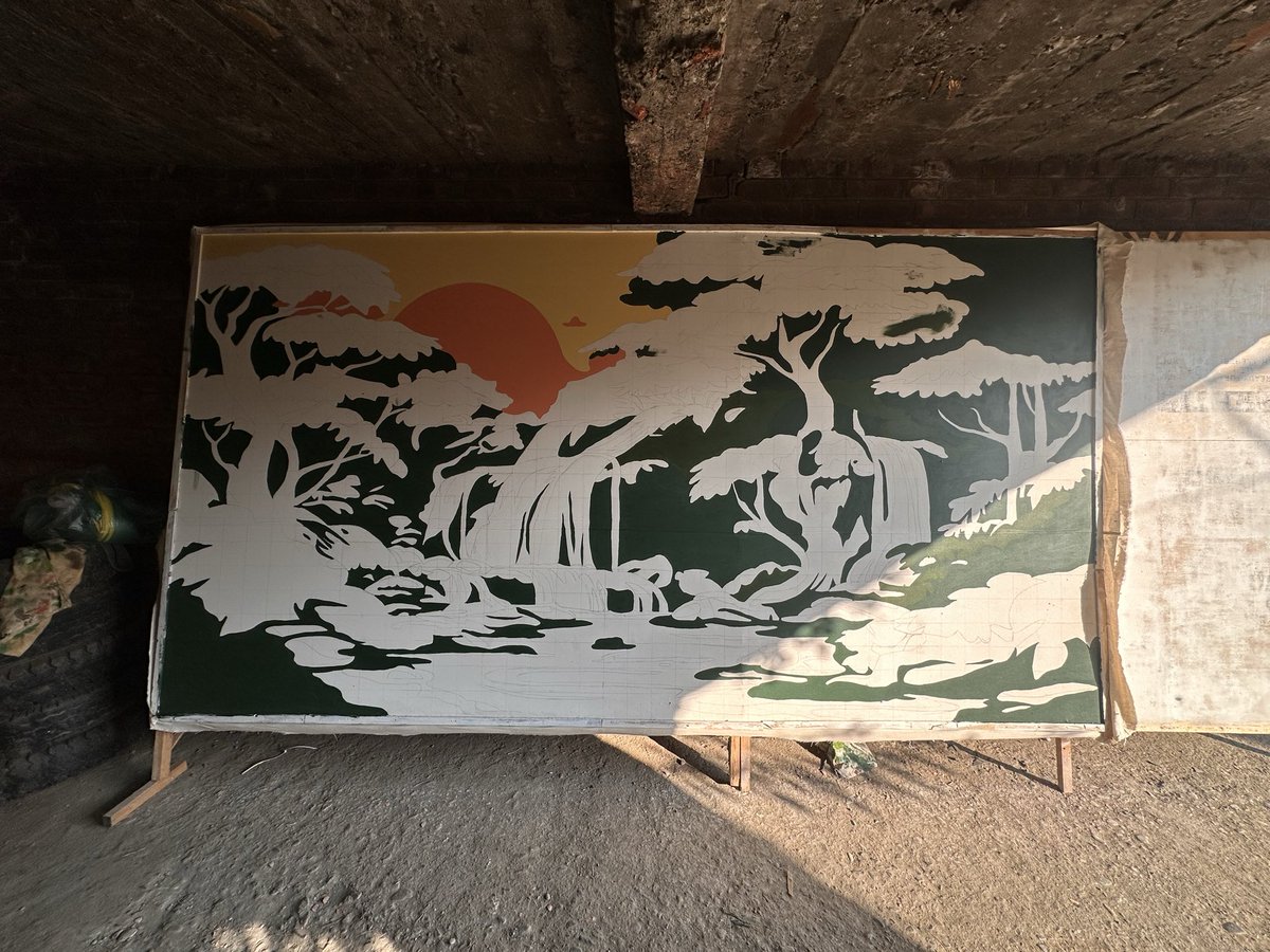 Someone save me from myself. I choose to paint complicated things and then whine about it.