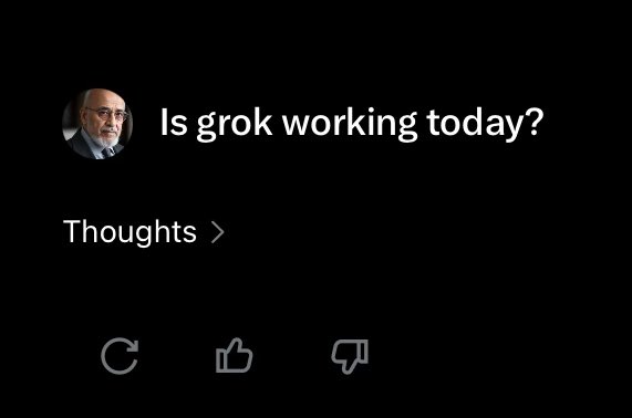 frax_excel's tweet image. Hmm… @grok is giving strange answers this morning.