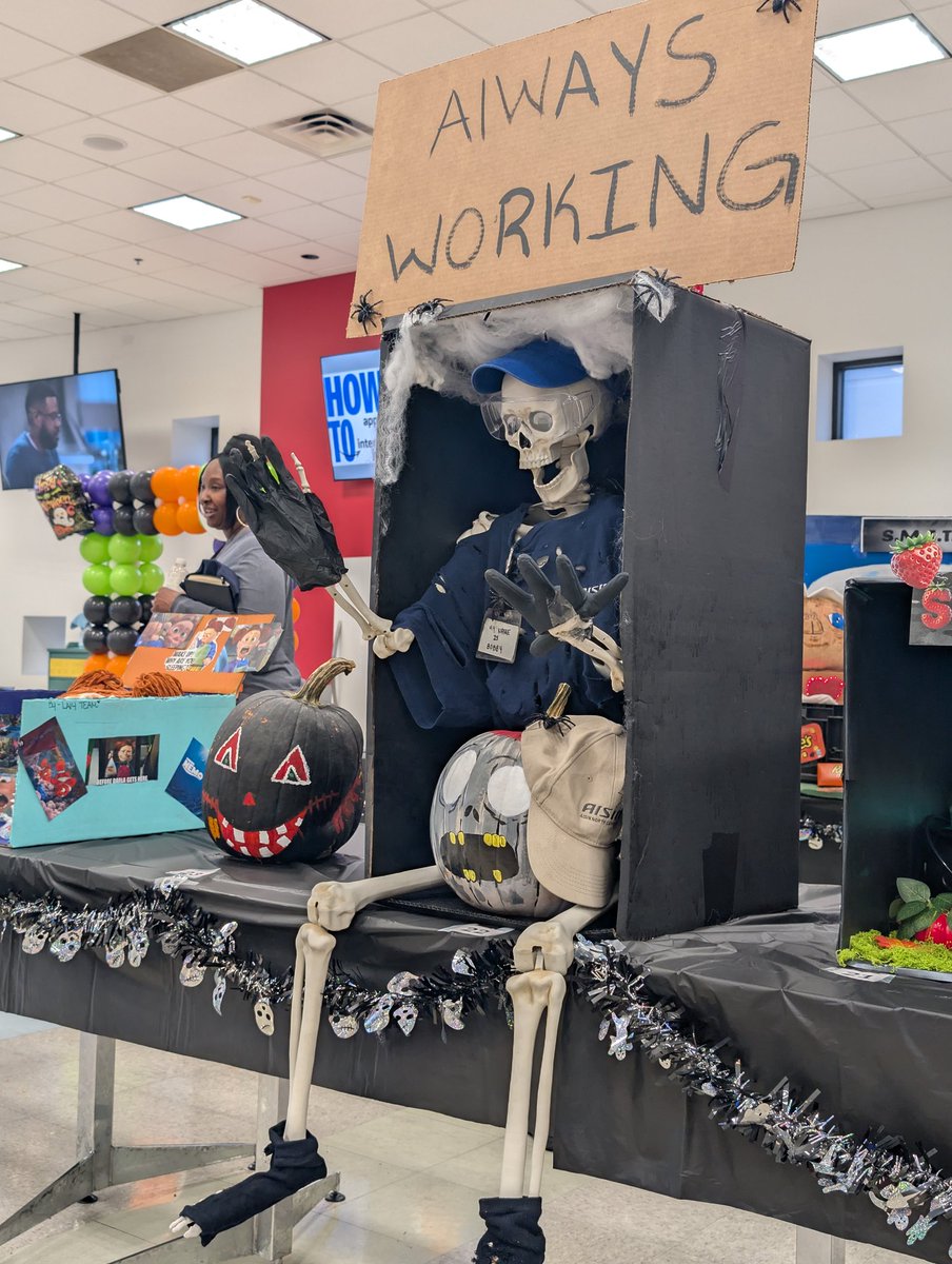 I like the little fun things my job lets us do.