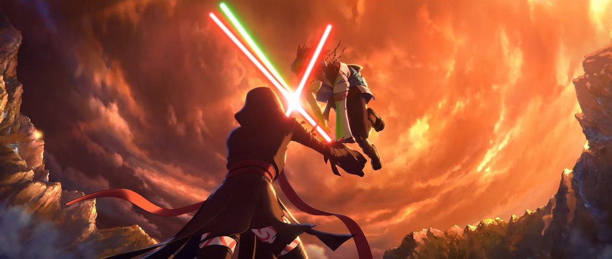 Star Wars Vision Volume 3 confirme une nouvelle fois sa place de banger niveau production Star Wars ! C'était vraiment bon !
Les épisodes 1, 3, 4, 5, 7 et 8 sont excellents et surtout magnifiques visuellement, notamment l'épisode 8 qui est 😍😍