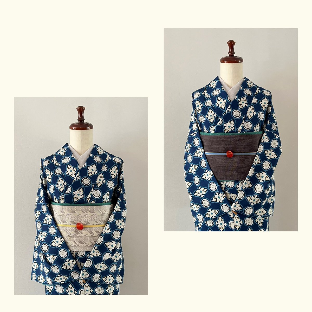 リバーシブル半幅帯　大塚呉服店 リバーシブル半幅帯 大塚呉服店 リバーシブル半幅帯 大塚呉服店 8月中旬お