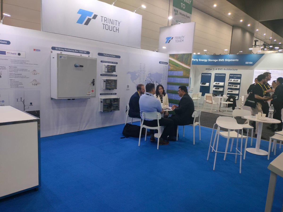 TrinityTouch's tweet image. 🌞 Thank You, #AllEnergyAustralia 2025!

A big thanks to everyone who visited @TrinityTouch at Stall SS109, @MCEC Melbourne. 🙏

Your energy &amp;amp; interactions made this event truly special.

Proud to showcase our #SolarSolutions powering a sustainable future. ⚡🌍