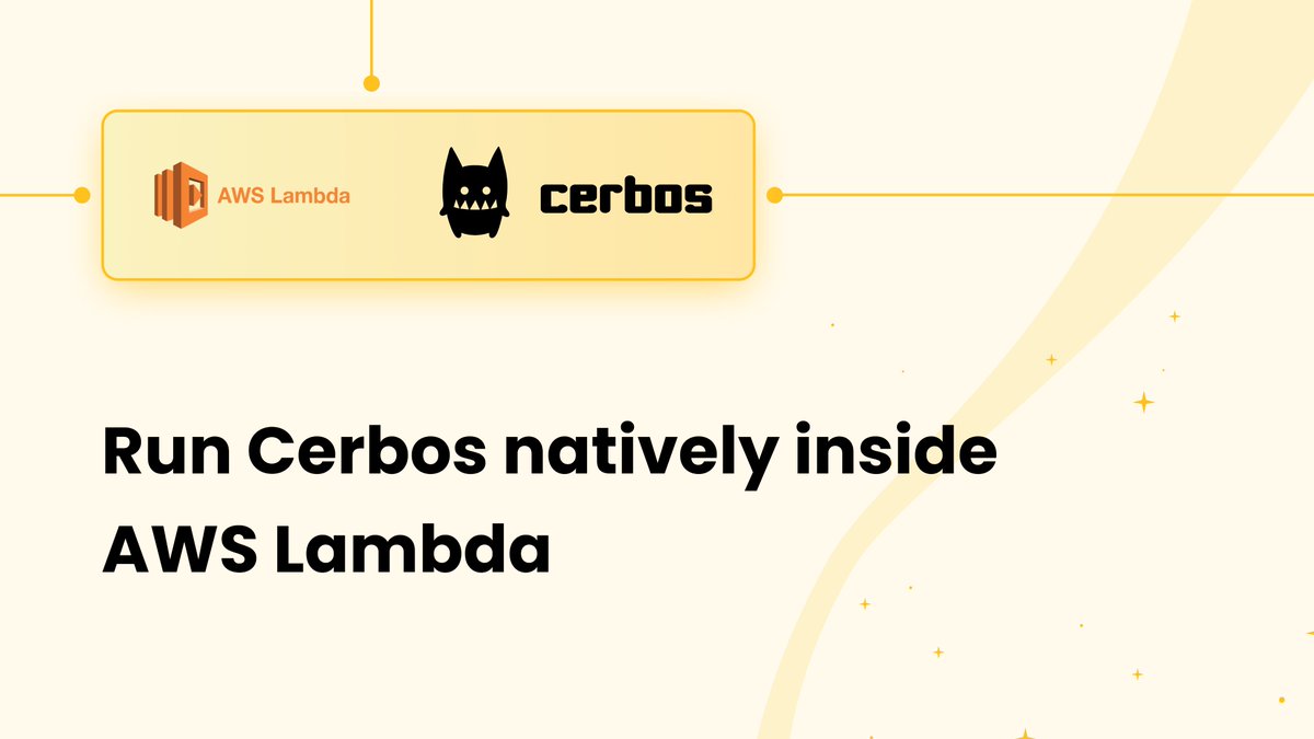 cerbosdev's tweet image. With the latest #Cerbos release, teams can now run Cerbos PDP inside #AWSLambda - either as a standalone Lambda function or as a Lambda extension layer &amp;amp; pair it with Cerbos Hub as the central control plane for policy and audit-log management.

🔗 Details: bit.ly/4ofkl3l