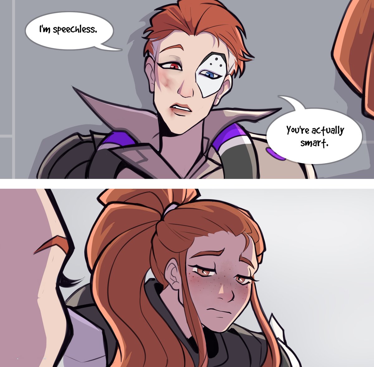 Technically... it's a compliment. 
#Overwatch2