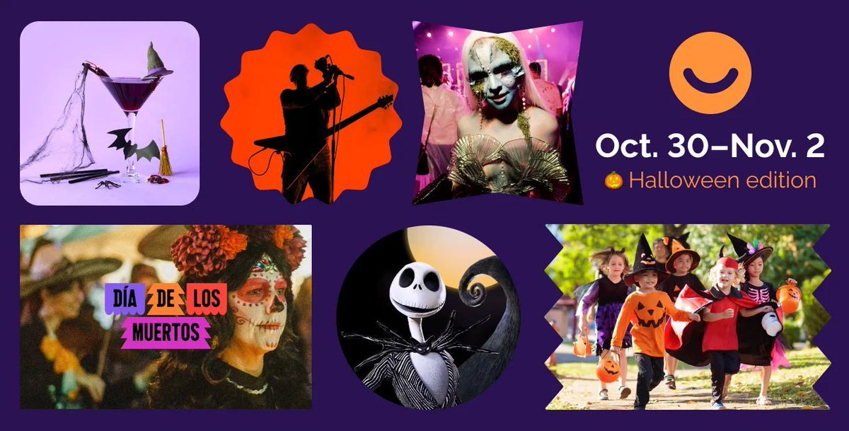 🎃 We have something special for you. 30+ thrilling tips for Halloween: Día de los Muertos (Day of the Dead), parties, tours, films, workshops, family activities, and more. 

👻 A wide array of eerie events around Prague this week and weekend is ahead. 

expats.cz/r/cpdtg