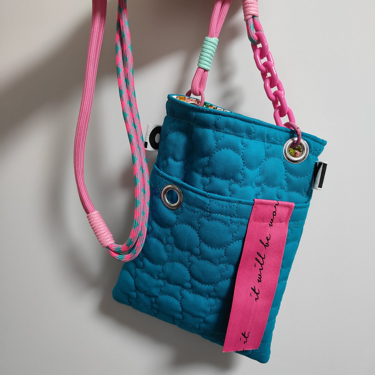 デコレーションパーク♡ピンク♡サコッシュ デコレーションパーク♡ピンク♡サコッシュ FLAG BAG2.0 サコッシュ