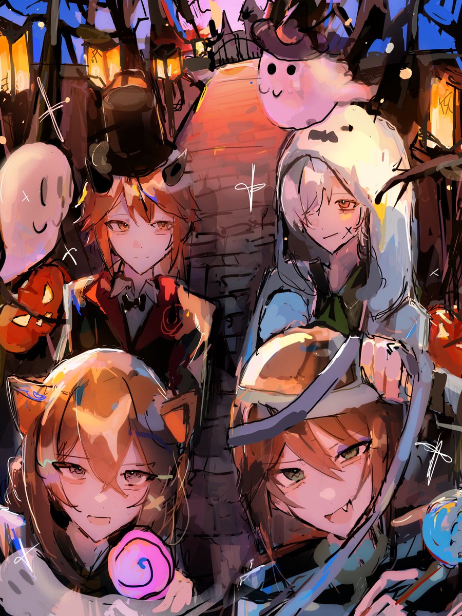 vale組でhappy Halloween🍭
#第五人格イラスト　#IdentityV