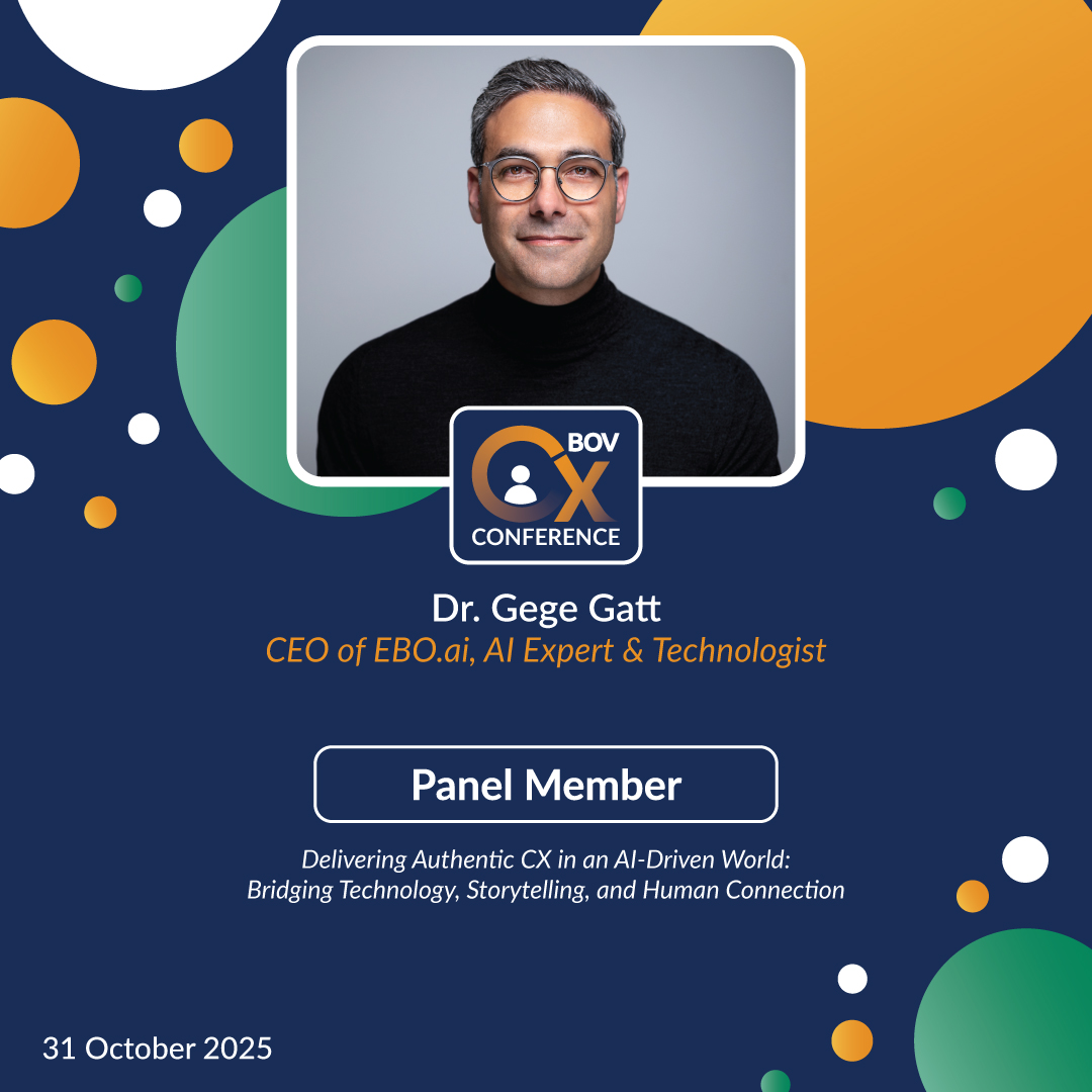 Tomorrow I’ll be joining the BOV CX Conference 2025: a gathering of leaders exploring how technology, empathy, and storytelling can transform customer experience.
I’ll be speaking on how #AI can amplify human work creating systems that listen, adapt, and respond with empathy.