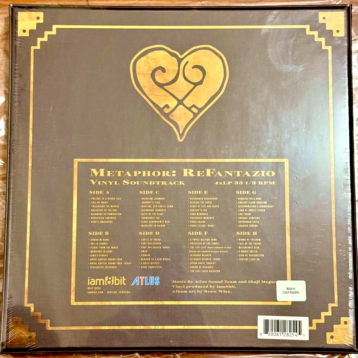 メタファーのLP盤
チェコ製？