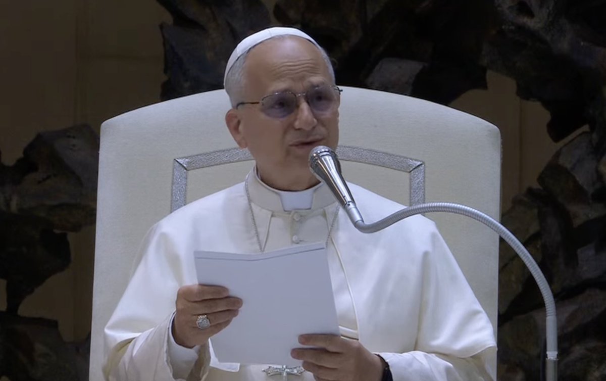 Il Papa agli studenti: "Da giovane, sant’Agostino era un ragazzo brillante, ma profondamente insoddisfatto, come leggiamo nella sua autobiografia, Le Confessioni. Egli cercava dappertutto, tra carriera e piaceri, e ne combinava di tutti i colori, senza però trovare né verità né