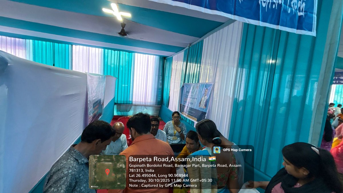 AtalAmrit's tweet photo. Glimpses from the Mega Health Camp held at Gopinath Bordoloi High School, Barpeta Road — bringing quality healthcare closer to the community.
#megahealthcamp #susrushasetu #healthcare #assam #PMJAY #AyushmanCard #ayushmanbharat #atalamritabhiyansociety
@AyushmanNHA https://t.co/W8gbEPFXfV
