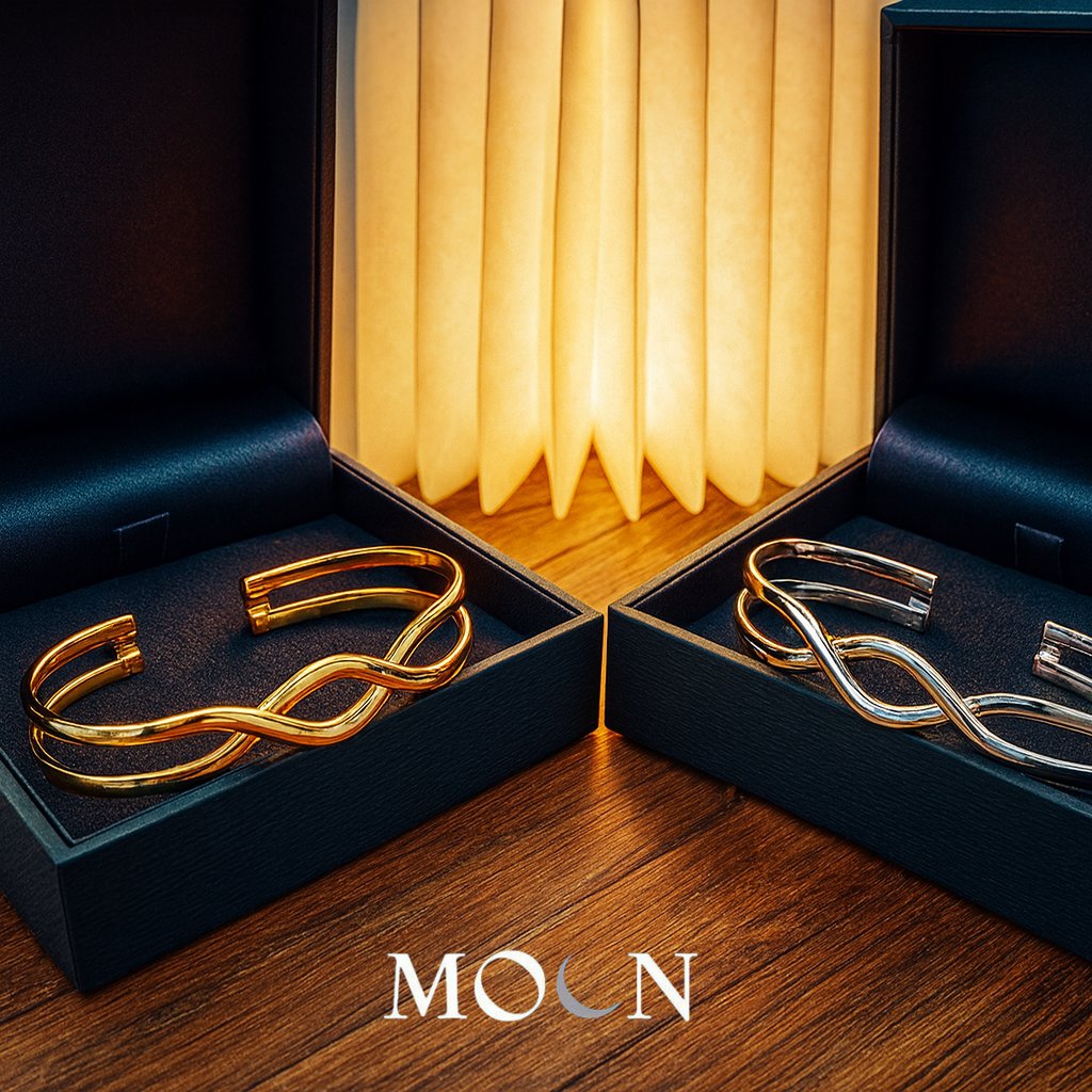 MoonJewellery's tweet photo. 👀 Okay, jewellery lovers — settle a very important debate…

💛 Gold or 🤍 Silver — which team are you on?

Vote below before we start a bracelet war! ⚔️

#MoonJewellery #GoldOrSilver #TeamGold #TeamSilver #JewelleryAddict #BraceletBattle https://t.co/fNJJUrNg4L
