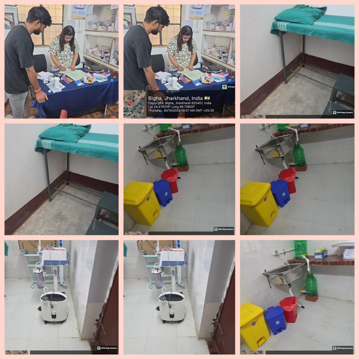 IprdKoderma's tweet image. जहाँ स्टाफ नहीं पाए गये उनको एब्सेंट किया गया। साथ ही स्वास्थ्य कर्मियों को टीबी, एएनसी और इंस्टिट्यूशनल डिलिवरी को बढ़ाने समेत कई अन्य आवश्यक दिशा निर्देश दिया गया।
#DistrictAdministrationKoderma #HealthcareForAll @JharkhandCMO
@HLTH_JHARKHAND
@dckoderma