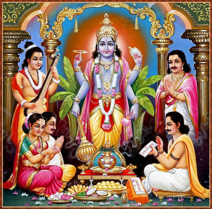शुक्लाम्बरधरं विष्णुं शशिवर्णं चतुर्भुजम्।
                               प्रसन्नवदनं ध्यायेत् सर्वविघ्नोपशान्तये।l  

🚩🌷जय श्री लक्ष्मीनारायण🙏🌹🌱जय श्री हरि🙏🌻🚩
                     🌻🥀शुभ संध्या वंदन मित्रो🌷🌺