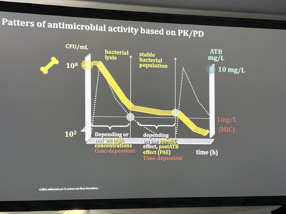 jdelpoleo's tweet image. X Reunión científica GEIO. Sonia Luque nos actualiza de manera excelente y  muy didáctica el PK/PD de los antibióticos en infección osteoarticular. Tema complejo pero crítico para curar a nuestros pacientes. @GeioSeimc @SEIMC_