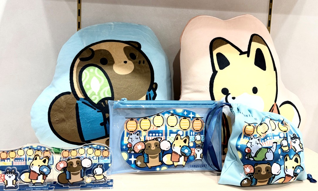 #タヌキとキツネ 
    POP UP SHOP～ぴかぴか縁日～
    いよいよ明日オープン🎉
 
 📅10/31(金)～11/16(日)
 🌐心斎橋パルコ５F
 ⏰10:00～20:00