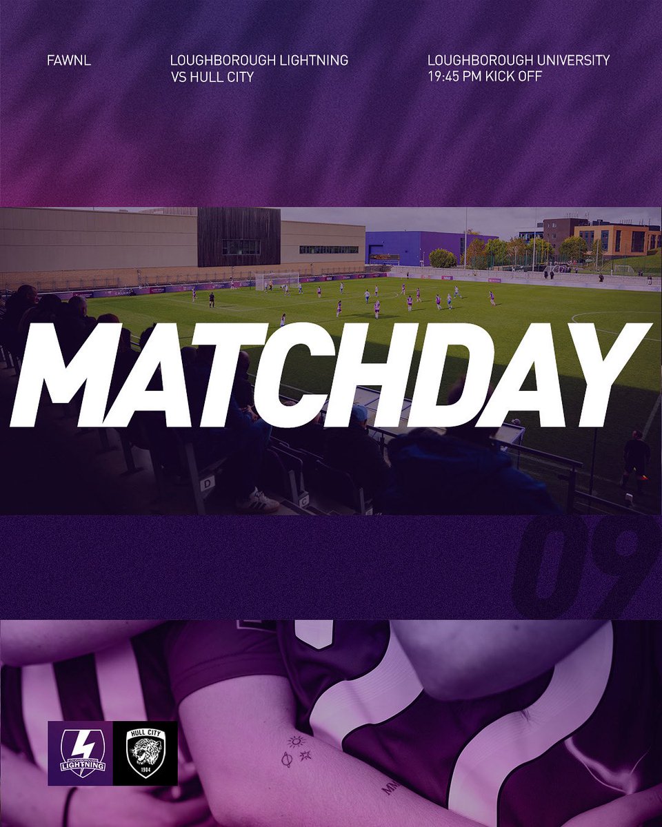 FootyUpdates71's tweet image. WOMENS FOOTBALL LOOKOUT!
@Lightningfootbl 🆚 @HullCityLFC
🏆 | @FAWNL
🕒 | 19:45 (7:45PM)
🏟 | Loughborough University Stadium
It's 8th Vs 10th with 3 points the difference in the League which means both teams with want to win this one!
LAST MEETING
16/1/22
Hull 1-3 Loughborough