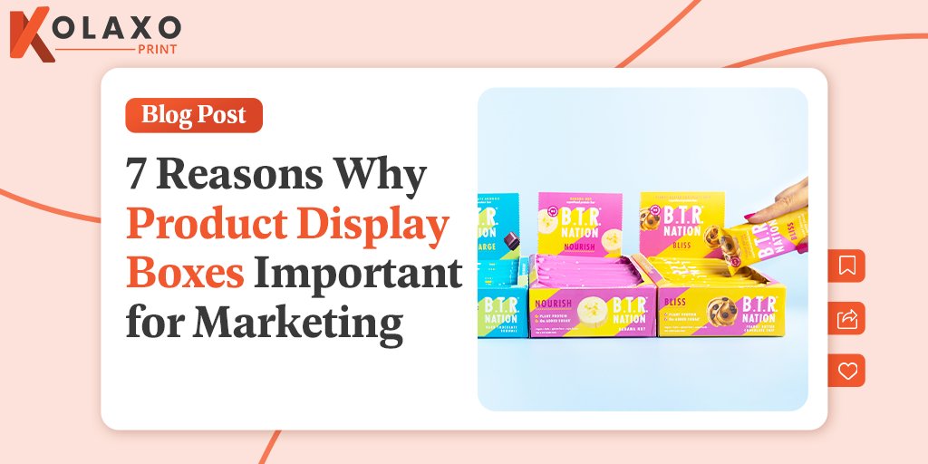 kolaxo_print's tweet image. Product display boxes do more than hold your items, they're silent salespeople working 24/7. 📷 Read Our Blog: shorturl.at/3wAWt
 Visit our website: kolaxoprint.pk
.
.
.
#kolaxoprint #custompaperpackagingboxes #paperpackaging #packagingdesign #branding #design